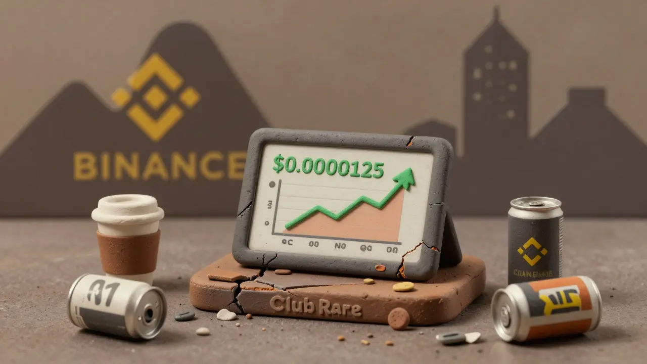 A broken tablet showing a near-zero MPWR price, surrounded by emptiness while big exchanges loom in the distance.