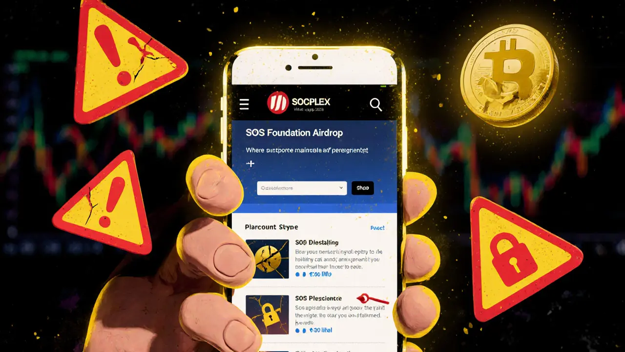 SOS Foundation IDO Launch Celebration Airdrop: What You Need to Know