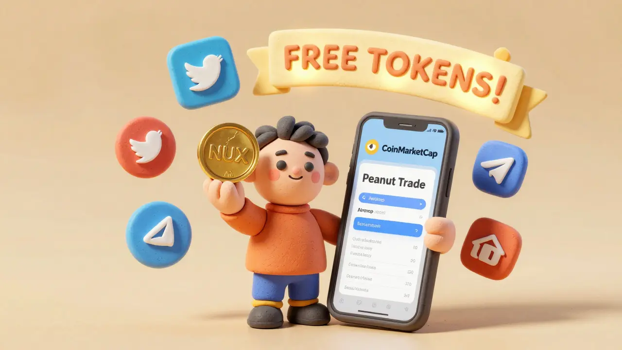 Peanut.Trade (NUX) Airdrop Details: How It Worked and What Happened to the Tokens