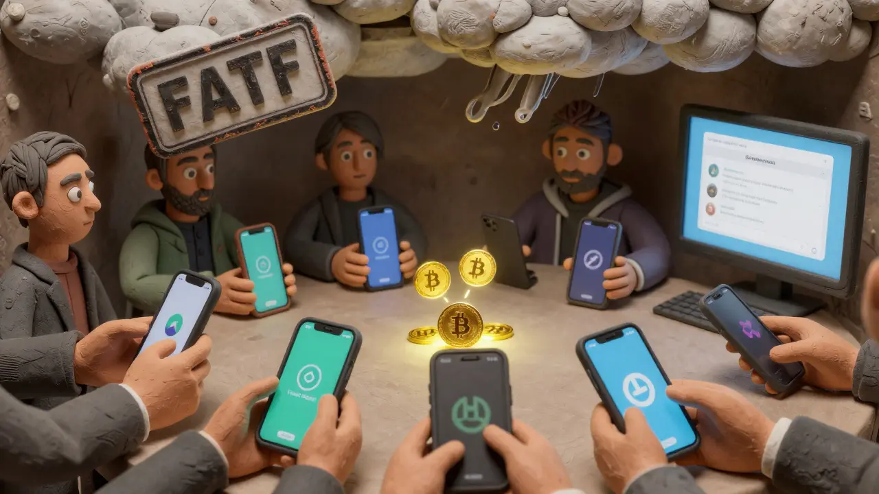 A hidden crypto hub in Tehran where people transfer Bitcoin in small amounts, under the shadow of a FATF blacklist stamp.