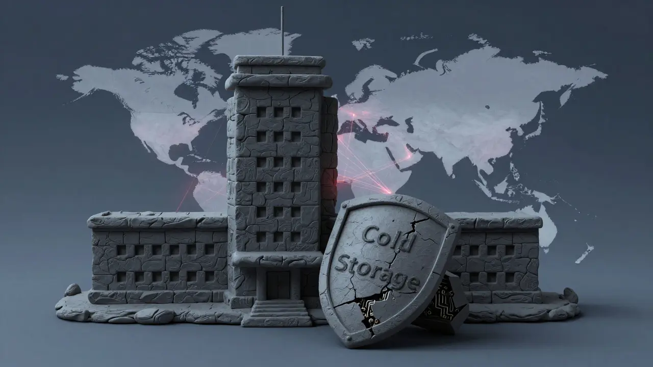 Clay rendering of North Korean cyber unit targeting cold storage security