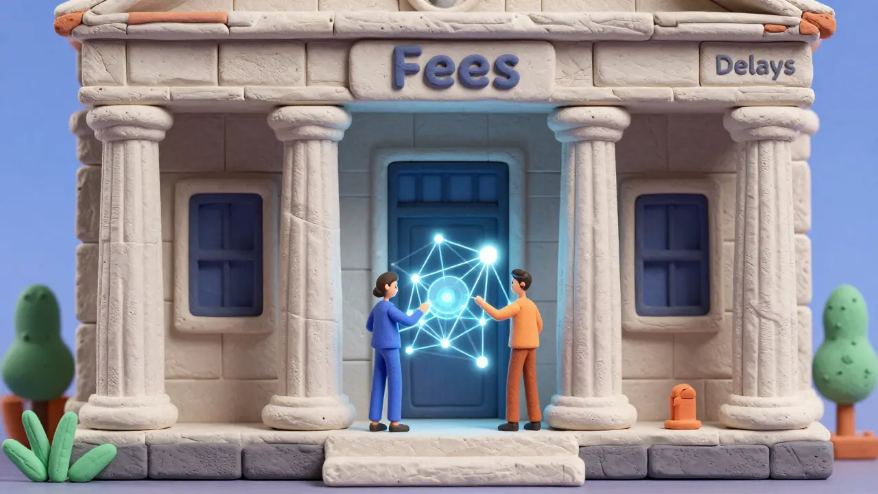 Removing Intermediaries with Blockchain: How to Cut Costs and Speed Up Transactions
