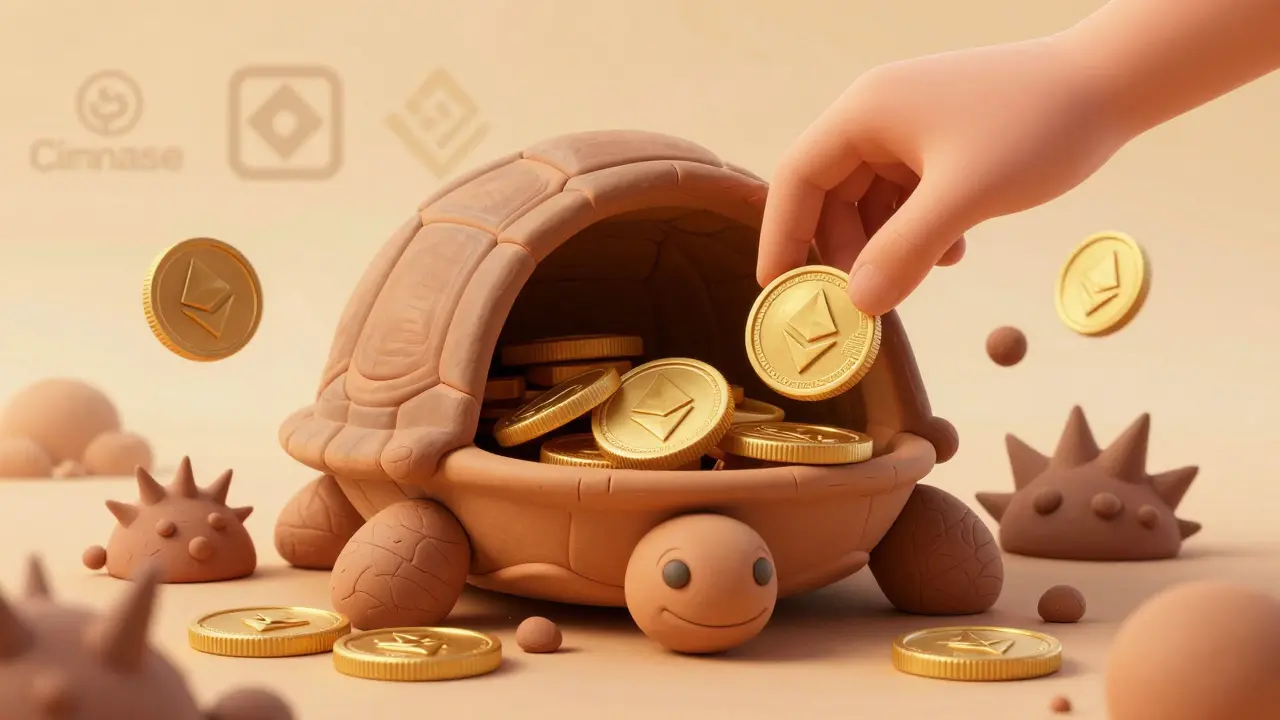 Clay art depicting secure crypto storage vs hacker threats