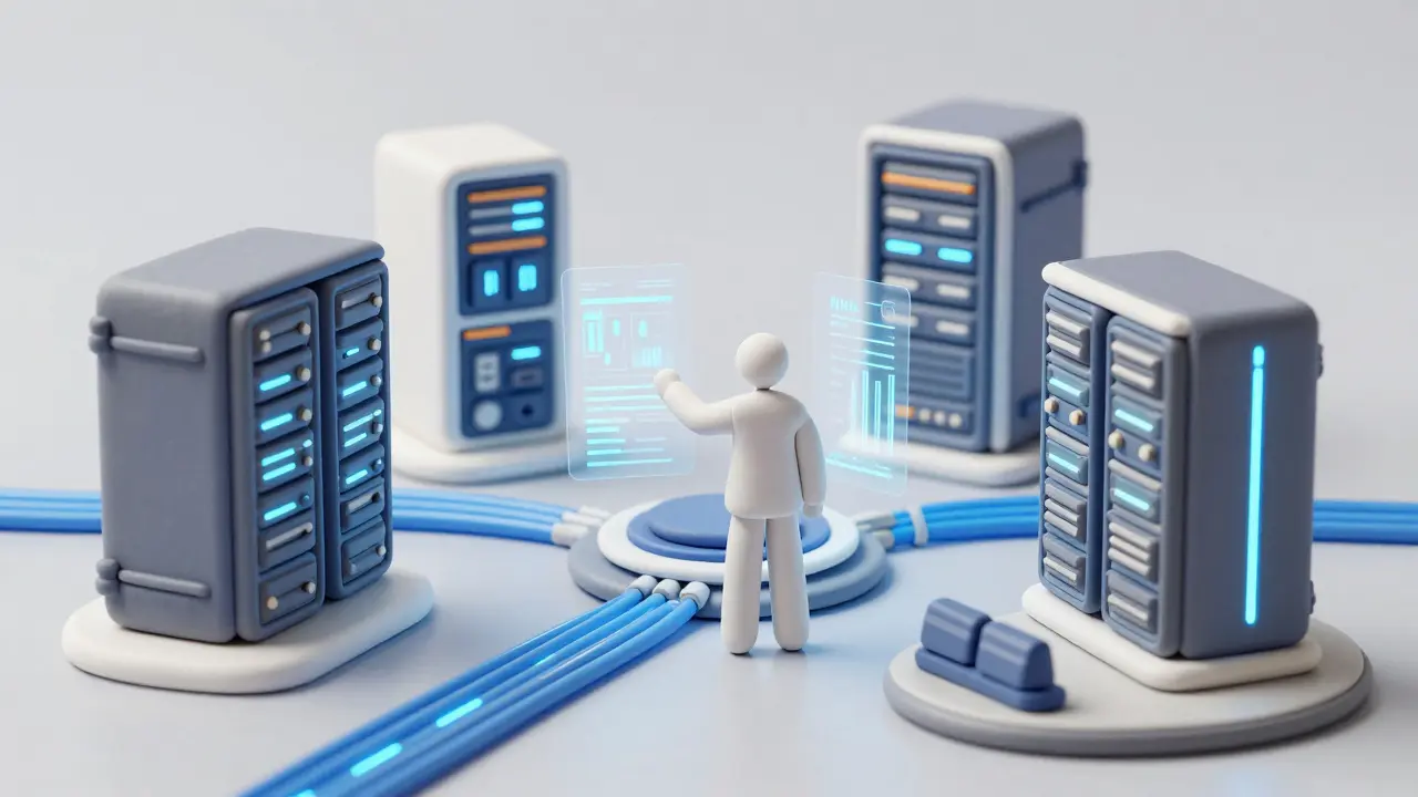 Clay render of Singapore's high-tech crypto infrastructure
