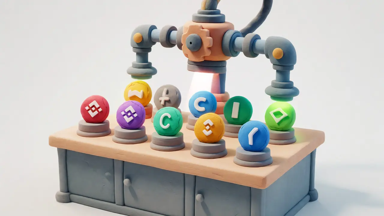Whimsical clay animation scene showing exchange quality checks and approvals